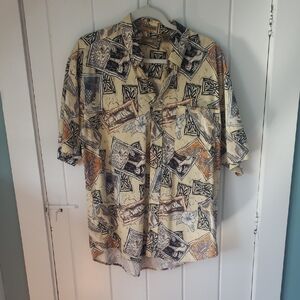 Natural Issue Men's Large Hawaiian Shirt